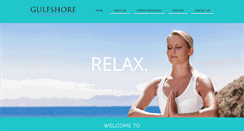 Desktop Screenshot of gulfshorechiropractic.com