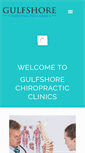 Mobile Screenshot of gulfshorechiropractic.com